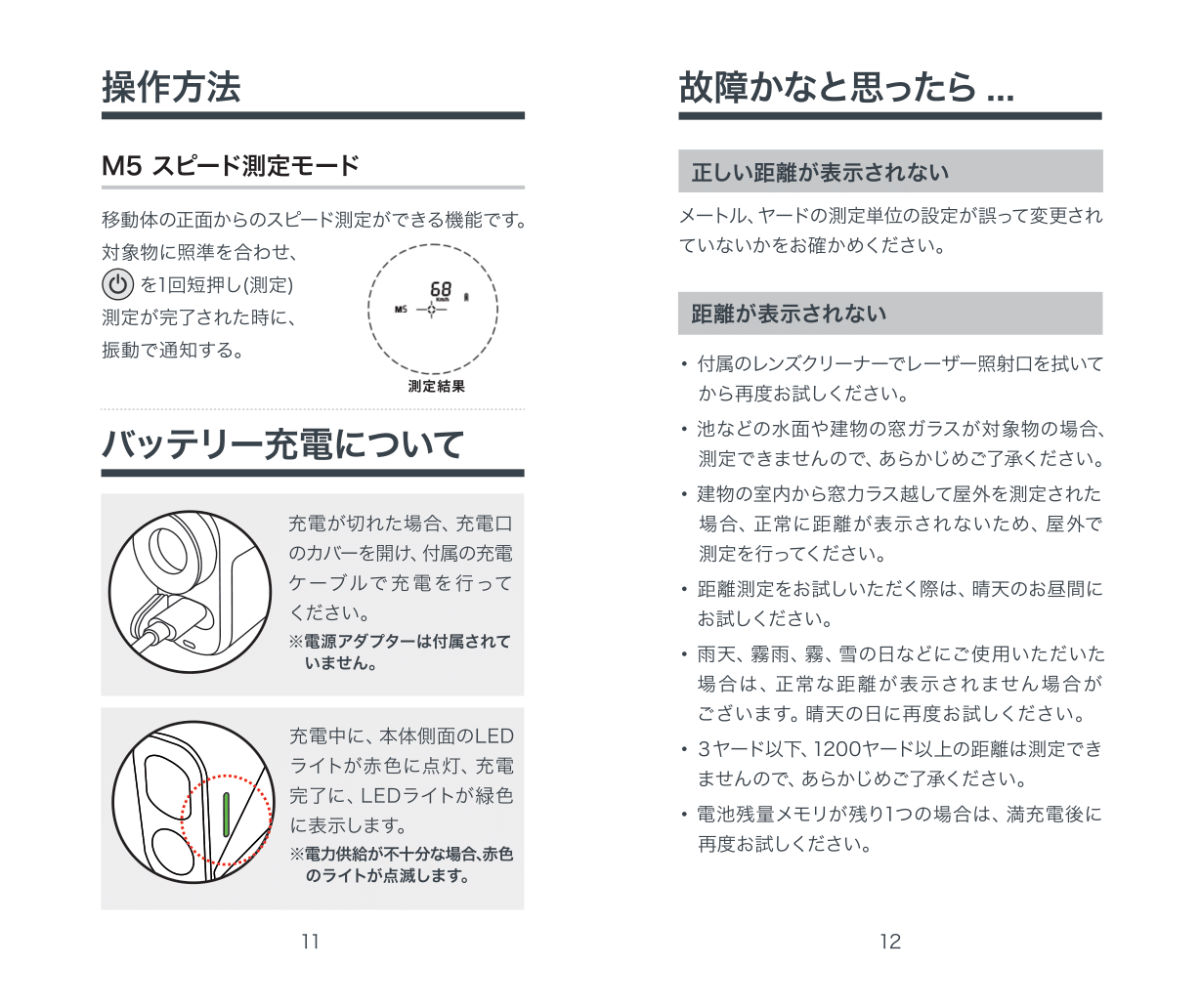 取扱説明書 7ページ